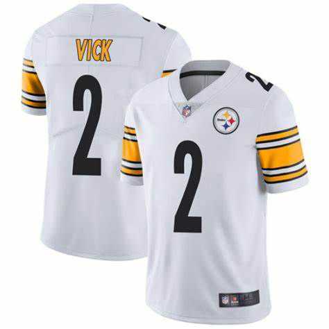 Men Pittsburgh Steelers 2 Vick White Nike Limited Vapor Untouchable NFL Jerseys
